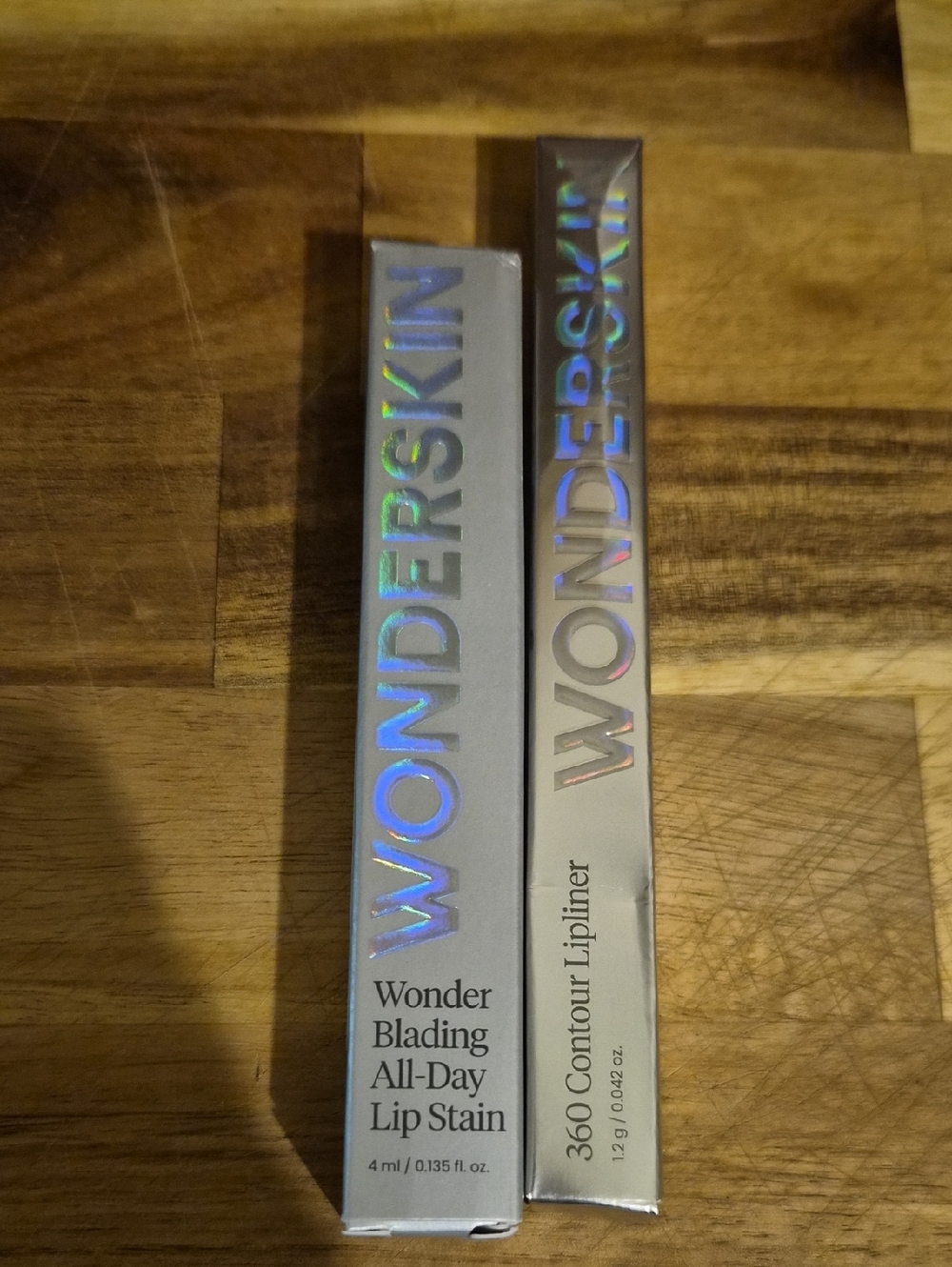 Wonderskin Wonder Blading All-Day Lip Stain - Silver Packaging, Pink Shade